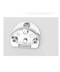 2 Piece 90 Degree Adjustable Door Flap Hinges Zinc Alloy Concealed Back Lid For Kitchen And Bedroom Cabinets No Sweat Install