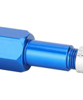 Close-up of Floor Skiving Knife For Construction And PVC Welding Tools Heavy Duty Edge Cutter with blue handle and easy grip