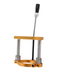 Built Tough Router Lift Base For Woodworking Shop With Smooth 70 Millimeter Height Adjustment premium aluminum device used for precise routing.