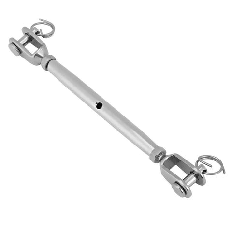 Stainless Steel Closed Jaw Rigging Screw Turnbuckle For Marine Boat Yacht M12, showing closed jaw ends for secure tensioning.