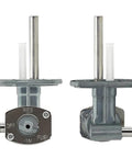 Replacement Fuel Valve Petcock Shut Off Tank Switch For Yamaha Kodiak 400 450 YFM400FA 4x4 ATV Fits 2000 Through 2006 Models Replaces OEM 5GH-24500-10-00 100 Percent Tested And Ready To Install, showing front and side view of valve.