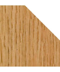 Wood edge with 45-degree bevel cut by Pro Grade Carbide Chamfer Router Bit 45 Degree Bevel With Five Eighths Inch Cutting Length, One Quarter Inch Shank.