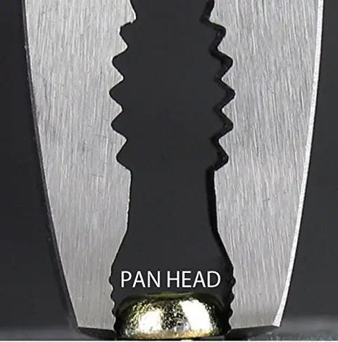 Close-up of Stripped Screw Removal Pliers gripping a screw head, showing serrated jaws for maximum grip, slim design by Engineer.