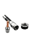 Top Tier ER Tool Handle For R8 Collet Chucks featuring 16 20 25 32 And 40 Sizes with secure taper shank design and milling tool.