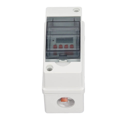 Heavy Duty Programmable Timer Switch For Pool Pump And Heater Brings Crisp LCD Display with a rugged weatherproof outdoor box.