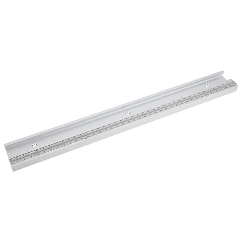 T Track Miter Bar Slider Aluminum Alloy Woodworking Guide Rail with Measuring Scale for DIY Projects, 400mm length, detailed view