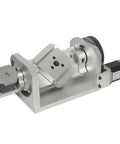 Wicked Smooth 4th Axis 5th A Axis Rotary Table For CNC Router With T Slot Chuck Mount Plate, aluminum construction, 98mm height