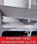 Versatix MP Bi-Metal Band Saw Blade with M-42 cobalt teeth cutting metal with coolant, 7 ft 9 in length, 3/4 in wide, 0.035 in thick