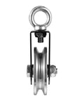 Heavy Duty Strength Training Pulley With Silent Bearing Wheel For Indoor And Outdoor Use Aluminum Alloy Fitness Attachment
