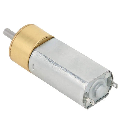 Tiny But Mighty DC 12V Mini Planetary Gearbox Motor With All Brass Reducer 6mm Shaft Micro Speed Reduction High Torque