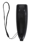 Portable 2D Barcode Scanner Mini Reader with wireless 2.4G USB modes, back view showing ABS housing and lanyard
