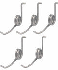 Five-piece set of stainless steel springs from Pro Grade Fishing Reel Wheel And Spring Tool Kit For Repairs And Maintenance DIY Five Piece Must Have Set With Durable Multi Material Tools For Reel Servicing And Extended Life Of Your Fishing Reels