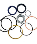 Top Rated Hydraulic Seal Kit For Bobcat S220 T250 S250 T300 S300 To Rebuild Bucket Tilt Cylinder Fix Fluid Leaks Fast Includes All Seals Rings Gaskets For Full Resto Save Big Bucks By Fixing It Yourself Vs Dealers Cost On Your Rig black rubber seal rings and gasket set
