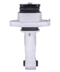 Built Heavy Engine Motor Mount And Transmission Torque Strut Mount Kit For Hyundai Sonata 2015 To 2018 2.4L L4 Auto front view of sturdy silver cast mount component