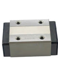 Smooth Glide Linear Guide Slider HSR15R Series With HSR15R1UU And HSR15R1SS Carriages top view, industrial grade metal component