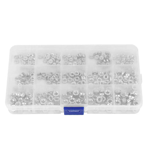 Pro Grade Self Clinching Nuts Kit With M2 M3 M4 M5 Stainless Steel Press Fit Fasteners in portable storage case