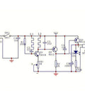 Schematic diagram for Metal Detector Circuit Soldering Practice Kit For Electronic Metal Sensor Learning Board Ideal For STEM DIY Projects