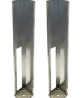 Post Mount Tower Kit For 4x4 Vinyl And Wood Fence Posts With Mounting Hardware For Concrete Or Wood Deck 36 Inch Tall 2 Pack