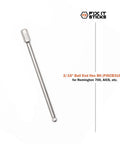 Top Shelf Four Inch Extended Hex Screwdriver Bit With Three Sixteenth Inch Ball End crafted for stubborn rifle screws, showing the ball end tip.