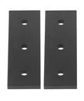 Two Pack Aluminum Alloy Joint Plate With Three Holes Mending Flat Bracket For Furniture Frames Tables Beds Chairs And Shelves Rustproof Easy Install And Sturdy Straight Brace 40x40