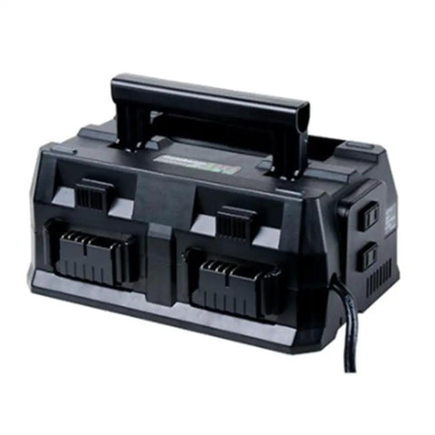 4 Port Pro Grade Battery Charger For 18V And 36V Lithium Ion Tools, compact design with two USB and AC outlets