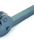 Knurling Tool With Pivot Head And Diamond Pattern For Lathe Work, Knurl Pitch One Point Five Millimeters, Half Inch Square Shank