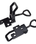 Two Pack Adjustable Metal Toggle Latch Clamps Beefy Heavy Duty Quick Release Hasp Latch With Lock Hole 100 Kg Holding Capacity Catch