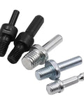Black and silver Hand Electric Drill Polisher Conversion Rod For Angle Grinder Polishing Wheel Attachment Cutting Disc Adapter
