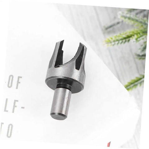 Top Notch 4 Piece Wood Plug Cutters With Tapered Deep Cutting Edge For Bench Drill And Electric Hand Drill Compatible Precision Woodworking Bits, 13mm cutter.