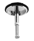 Resistant Brass Bathtubs Plugs 43mm for Homes, chrome finish plug with adjustable screw for sinks and bathtubs.