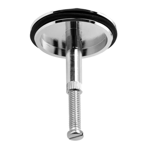 Resistant Brass Bathtubs Plugs 43mm for Homes, chrome finish plug with adjustable screw for sinks and bathtubs.