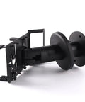 Adjustable POS Card Reader Stand With Clip On Base Pro Grade Non Slip Mount For Cashier Desks 360 Degree Rotation Angled Holder