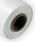 Weather Resistant House Wrap With Moisture Vapor Permeable Barrier For Dry Walls And Exterior Protection, Breathable And Durable 3 Ft By 165 Ft Roll Keeps Interior Moisture Out While Letting Walls Breathe For A Drier Leak Free Home Exterior, showing a close-up of the rolled white wrap.