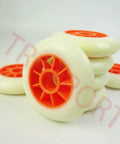 Inline Skate Wheels Set 100mm And 110mm With ABEC-9 Bearings High Rebound 85A PU Grippy For Speed And Stability Aluminum Hub Design
