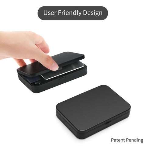 Hand opening Ultra Accurate 0.01g Digital Pocket Scale With 500g Capacity For Lab Kitchen Coffee Jewelry And Food Black Portable Precision Weighing For On The Go Outdoors