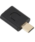 Bluetooth 5.4 Music Transmitter For USB C Devices, Dope Low Latency LE Audio, 10 Meter Range, Wide Compatibility For Wireless Listening And Voice Chat, Perfect For Smartphone, PC, TV, And Headphones, black USB-C adapter
