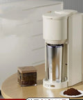 Automatic Coffee Maker With Built In Grinder Compact Portable Insulated Cup All In One Home Barista Setup on table