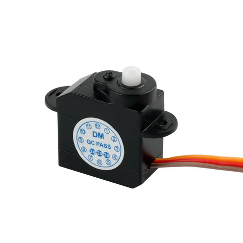 2g Micro Digital Servo For RC Helis Pack Of 4 With Ultra Lightweight Coreless Motor High Precision Gears Front View