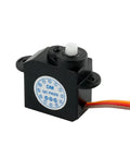 Ultra-Micro Digital Servo 2.1g Coreless Motor 180 Degree JR Connector 5V Mini Servo, black with QC pass sticker