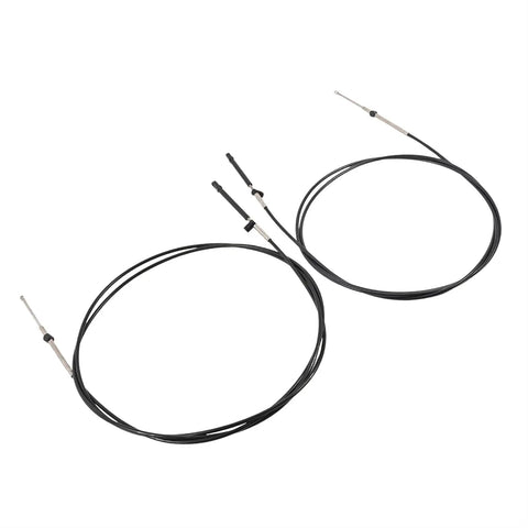 2 Pack 14 Foot Marine Throttle And Shift Control Cables Replacement For CC17914 And 600A Gen I Remote Control Fully Compatible With Outboard Engines All Boat Control Systems Heavy Duty Marine Cables