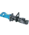AoXhugB Handheld Electric Rebar Bender Machine For Cutting Threaded Steel Rods with black and blue design.