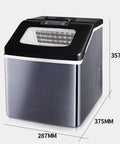 Killer Countertop Ice Maker Drops 55 Pounds Of Cubes Daily With Zero Hassle Featuring A 2.2 Liter Tank And See Through Lid, sleek ABS design