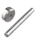 Dope Rivet Setting Kit For Leather Craft with Interchangeable Punches, steel punch and base for 10mm rivets