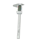 Micpointik Digital Caliper 6 Inch, 4-Way Measurement Tool with LCD display for precise measurements, featuring a simple button interface.