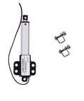 Built Tough 12V DC Linear Actuator With Flexible Force Options 30N 60N 100N 120N 150N Push Rod Quiet Smooth Operation Low Noise For Home Appliances Medical Gear And DIY Projects, 12V 50mm stroke with mounting brackets