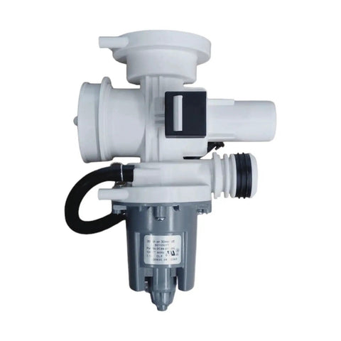 Replacement Washing Machine Drain Pump DC96 01585L Direct Fit Part For No Hassle Easy Install And Fast Water Drainage With Reliable Performance In Your Washer white plastic