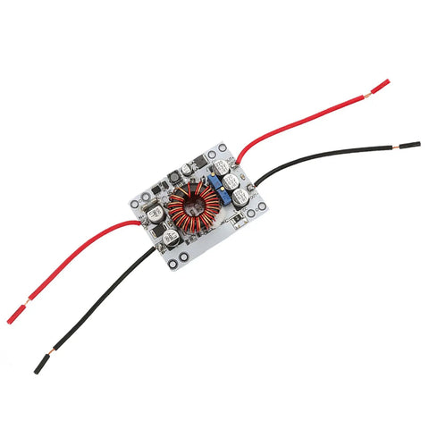 Heavy Duty 180W Dc Dc Boost Converter Module For Solar Arrays, EV Chargers, and LED Strips, 4.72x2.36x1.57 inches.