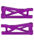 Purple aluminum suspension arms for Durable Aluminum Steering Knuckles And C Hubs Upgrade Kit For One Twenty Fourth Scale.