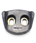 Heavy Duty Rear Door Locking Damper For Mitsubishi Pajero Montero MB893757 top view, rust resistant material with mounting holes.