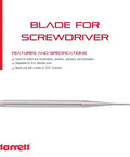 Jewelers Precision Screwdriver Replacement Blade 0.025 Inch Wide For Watches And Jewelry Making Delicate Work Fine Detail PT02449AA